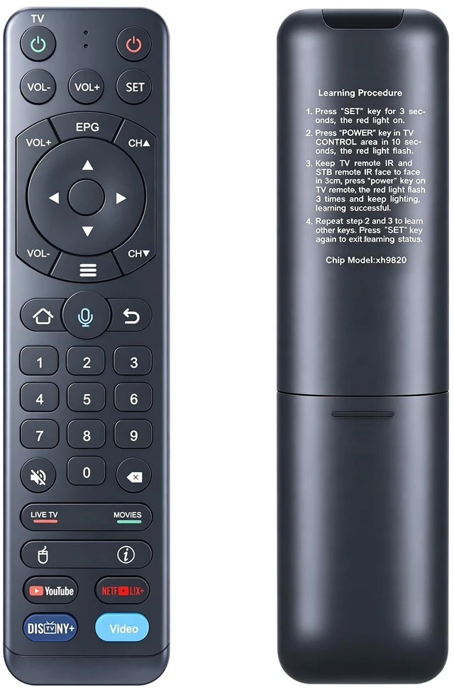 Main image of Replacement Remote Control for vSeeBox V1 / V2 /Pro/Elite/Max Voice Search, Replacement for OctaStream Elite Max Latest Technology Android TV Box 2023