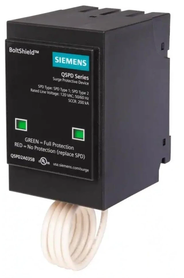 Main image of QSPD2A035B 35 KAmp BoltShield Indoor Surge Protective Device