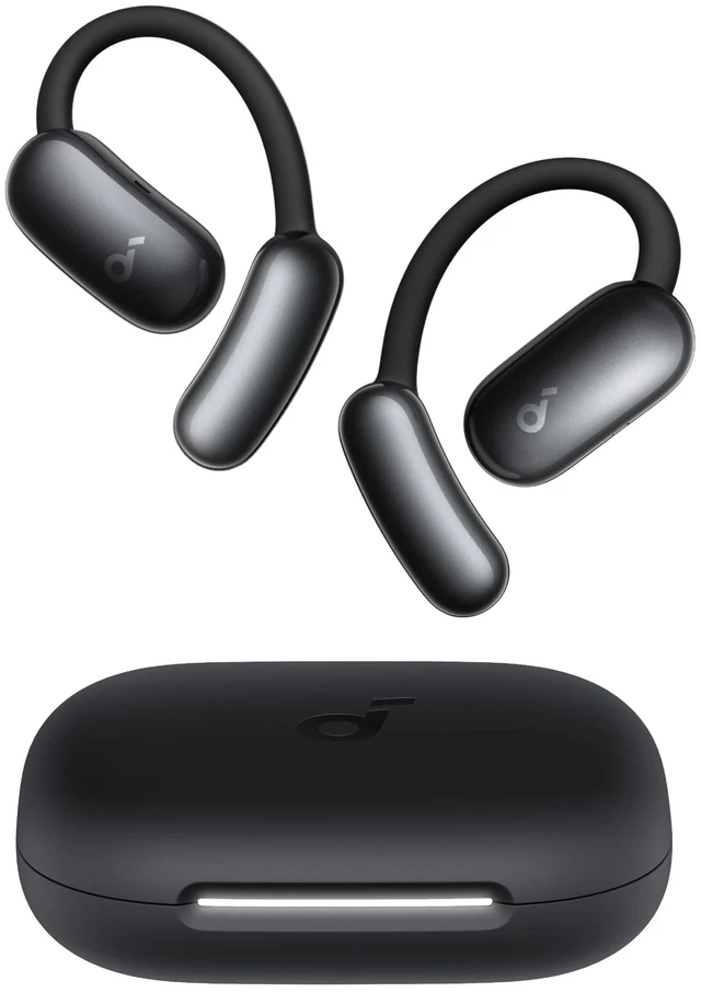 Main image of AeroFit 2 by Anker Open Ear Earbuds, AI Assistant Earbuds AI Assistant, Real-Time Translation, 4 Adjustable Positions, 42H Playtime, Rich Bass, Hi-Res, IP55, AI Clear Calls