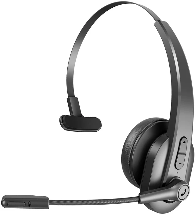 Main image of Wireless Headset with Microphone, Bluetooth Headset for Cell Phones, Computer, Zoom Skype Mettings, On Ear for Work