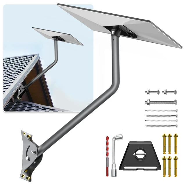 Main image of Gen 3 Mount for Starlink, 25 Inch Wall /Roof Mount Compatible with Starlink Standard 4/4X/V3, Adjustable Mounting Kit Include Aluminium Pipe Adapter