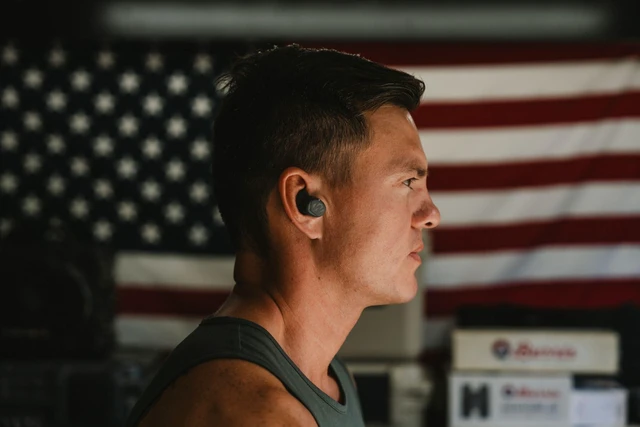 Alt view image 7 of 7 - Suppressor Earbuds - 25dB NRR Hearing Protection HD Sound, 36-Hour Battery, Waterproof Design