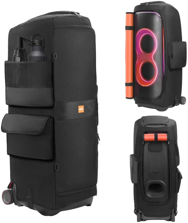 Main image of Speaker Case Compatible with JBL PartyBox Ultimate/Ultimate 2,Bottomless Portable Speaker Dust Cover Storage Bag Fits PartyBox Ultimate for Outdoor Travel,Cover Only(Without Pull Rod & Wheels)