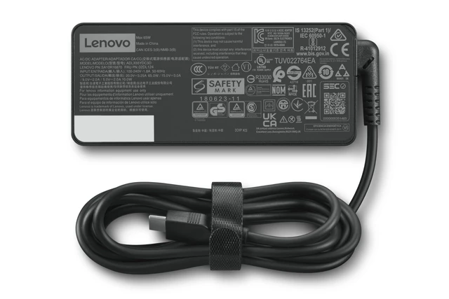 Alt view image 4 of 6 - USB-C 65W AC Adapter (UL) - 65 W - 5 V DC Output (Pack of 2)
