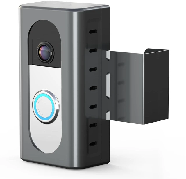 Main image of Anti-Theft Video Doorbell Mount Compatible with Most Wireless Video Doorbell, Adjustable Mounting Bracket Accessories for Houses, Apartments, Businesses