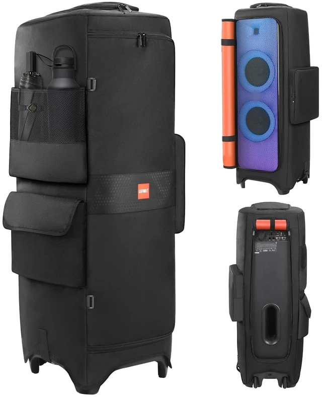 Main image of Speaker Case Compatible with JBL PartyBox 1000,Bottomless Cover Portable Speaker Dust Cover Storage Bag Fits for JBL PartyBox 1000 for Outdoor Travel,Cover Only(Without Wheels and Pull Rod)