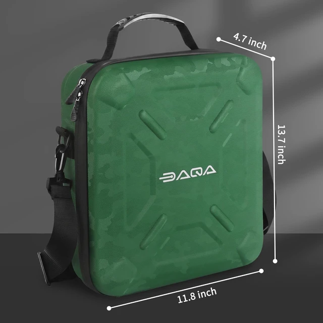 Alt view image 7 of 7 - Ultra-Light Case for Starlink Mini, Waterproof EVA Shockproof Bag Easy-Clean Surface, 1.7lbs, Rain-Resistant Zipper, Shock Protection, for Travel & Camping Starlink Mini Accessories