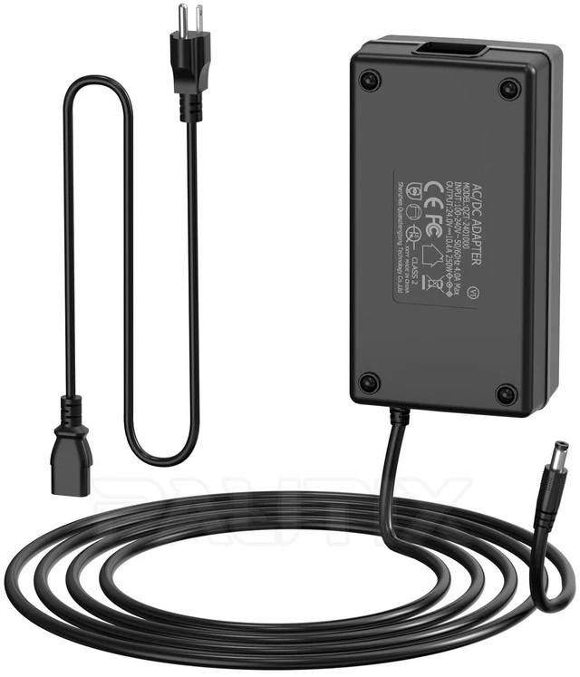 Main image of 24V DC Power Supply Adapter 24Volt 10.4A 250W Output,AC to DC Converter Transformer 100-240V AC Input with 5.5 x 2.1mm US Plug for LED Strip, CCTV Camera(Black)