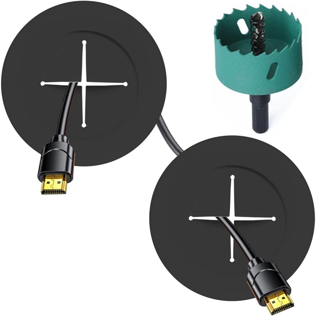 Main image of in Wall Cable Management Kit for TV Wall Mount - Black
