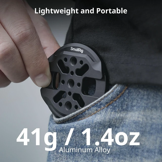 Alt view image 5 of 7 - Magnetic Phone Mount Plate for iPhone 18/17/16/15/14/13 Pro Max | with Cold Shoe Mount & 1/4"-20 Threaded Hole, for DJI Mic 2, Vlogging, Live Streaming, Smartphone Filming
