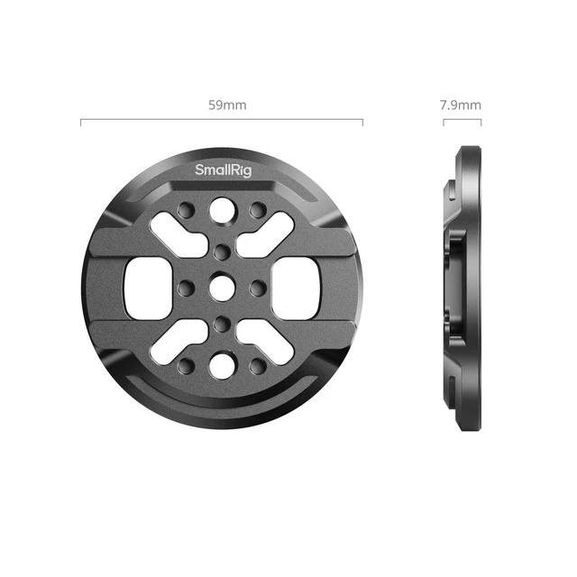 Alt view image 7 of 7 - Magnetic Phone Mount Plate for iPhone 18/17/16/15/14/13 Pro Max | with Cold Shoe Mount & 1/4"-20 Threaded Hole, for DJI Mic 2, Vlogging, Live Streaming, Smartphone Filming