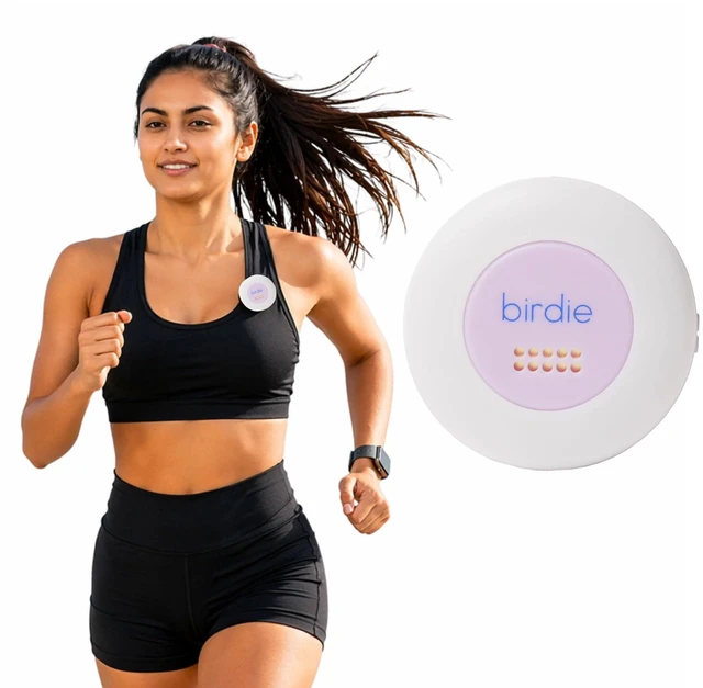 Main image of The Original Personal Safety Alarm Disc for Bikes, Hikes, and Late Nights - Loud Siren, LED Light for Extra Visibility, Rechargeable, Handsfree, Lightweight, Water Resistant (Lavender)