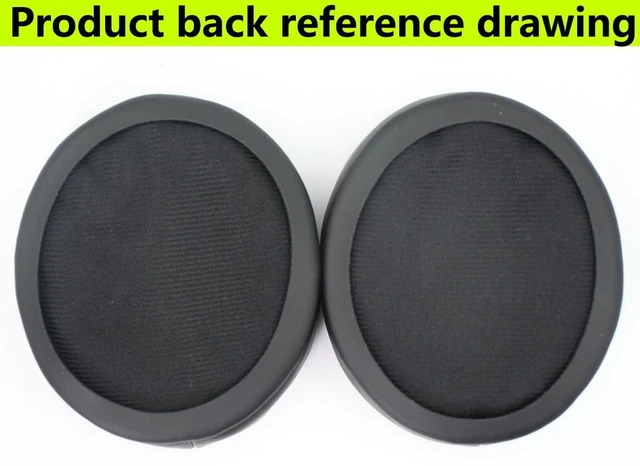 Alt view image 5 of 6 - Replacement Ear Pads Compatible with Sennheiser HD4.50 Black/ice for Sennheiser HD4.50BT/HD4.50BTNC/HD4.50SE/HD4.40/HD4.30G/HD4.20S/HD458BT/HD450/HD450BT/HD400S/HD350BT headphones
