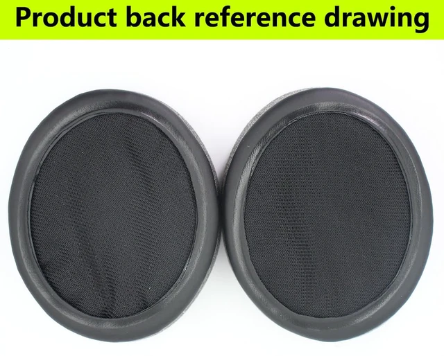 Alt view image 5 of 5 - Replacement Ear Pads Compatible with Sennheiser HD4.50BT Hessian Grey for Sennheiser HD4.50BTNC HD4.40BT Headphone Soft cotton/memory foam ear pads earmuffs