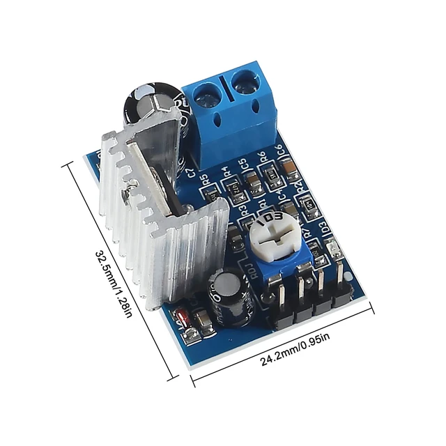 Alt view image 5 of 6 - 10PCS TDA2030A Audio Amplifier Module TDA2030 Power Amplifier Board 6-12V Speakers Module Converter