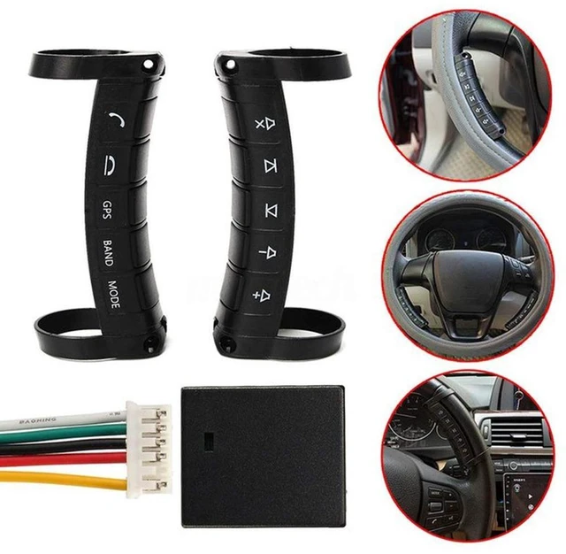 Alt view image 2 of 7 - Universal Remote Control Car Steering Wheel Button Remote Control Car Navigation DVD / 2 Din Android/Window Bluetooth Wireless