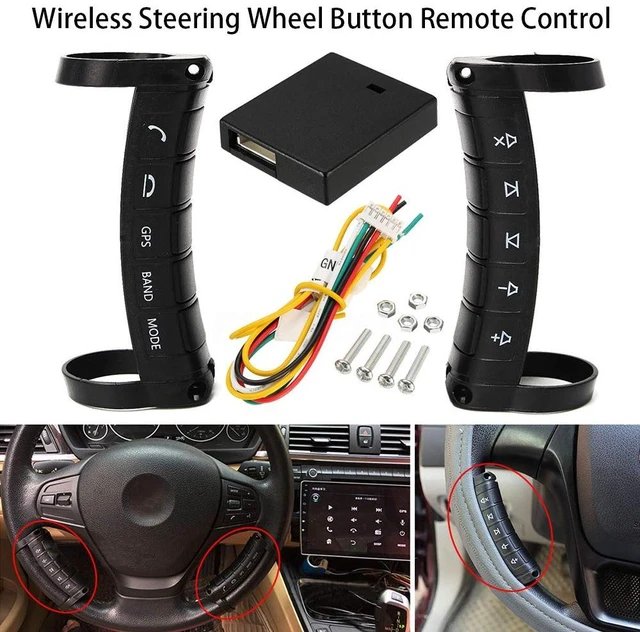 Alt view image 7 of 7 - Universal Remote Control Car Steering Wheel Button Remote Control Car Navigation DVD / 2 Din Android/Window Bluetooth Wireless