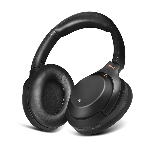 Alt view image 7 of 7 - Ear Pads for Sony WH-1000XM3 (WH1000XM3) Headphones, Black Replacement Earpads Ear Cushions for XM3 Headphones with Protein Leather Noise Isolation Memory Foam