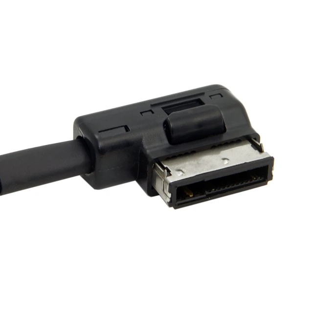Alt view image 3 of 7 - 13.78 Inch 3 RCA to AMI MMI Audio Video Cable for DVD/MP3/MP4/Mobile Phones Compatible with 2009-2016 Audi MMI 3G+ A4L/A5/A6L/A7/Q5/Q7