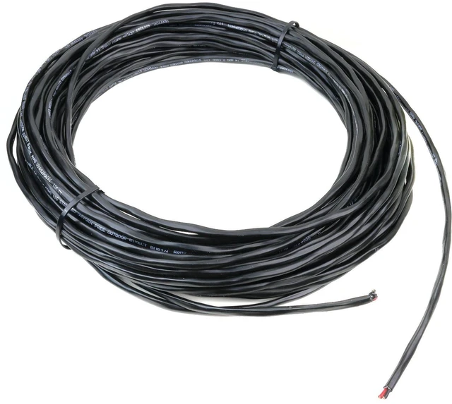 Alt view image 3 of 4 - 14 AWG 100-Feet Direct Burial Speaker and Lighting Wire (2 Channel, Pure Oxygen Free Copper, High Strand Count)
