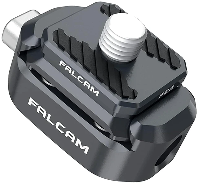 Alt view image 4 of 7 - FALCAM F22 Quick Release Kit for Insta360, Panoramic Camera Mounting Adapter Convert 1/4" Thread to F22 QR System, Camera Accessory for Insta 360 ONE RS, ONE X/X2/X3/Go 3/Ace Pro