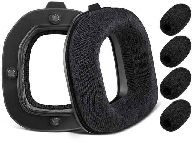 Main image of Velour Earpads for Astro A40 TR Headset - Black