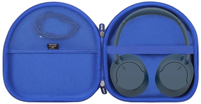 Main image of Headphones Case Compatible with Sony WH-CH720N / Anker Soundcore Space One Q20 Noise Canceling Wireless Headphones, Portable Storage Bag -Blue (Case Only)