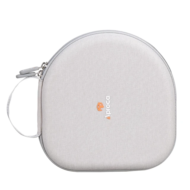 Alt view image 5 of 7 - Headphones Case Compatible with Sony WH-CH720N / Anker Soundcore Space One Q20 Noise Canceling Wireless Headphones, Portable Storage Bag -Grey (Case Only)
