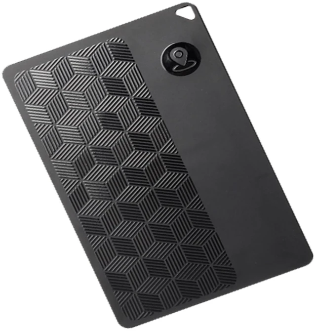 Alt view image 2 of 6 - Wallet Tracker Card with Luggage Tag - Compatible with Apple Find My Card - 1.6mm Slim GPS Card for Wallet - Rechargeable Finder Tracker for Keys Bags & Passports(iOS Only)