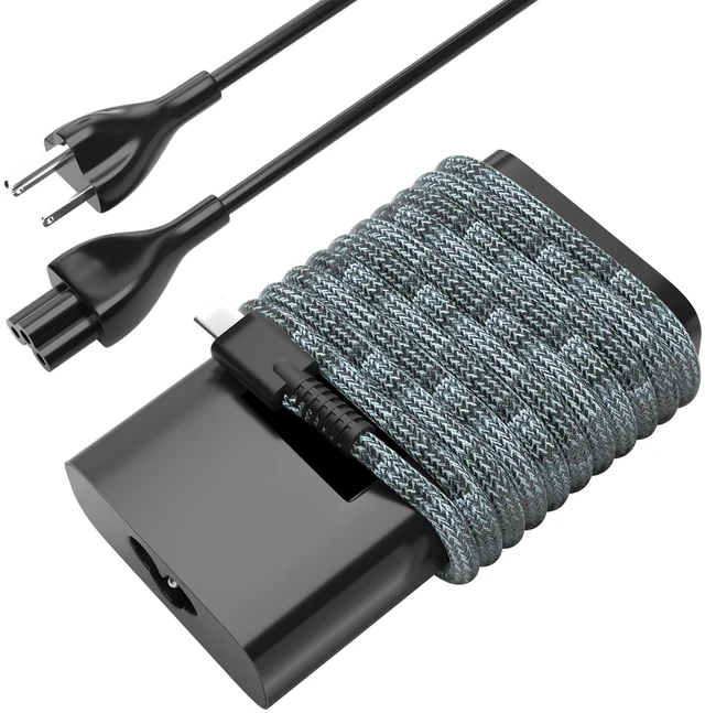 Main image of 65W USB-C Charger Compatible with HP OmniBook EliteBook x360 Envy x360 20V 3.25A Type-C Adapter for ProBook, Spectre, Pavilion, Chromebook, ZBook G8-G11,Elite x2 Replaces L65505-002 TPN-DA20