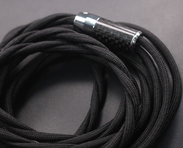 Alt view image 4 of 4 - NK-A Compatible Upgrade Audio Cable Replacement for Earphone Cable T1 II, T5 Headphone. 4.4mm Plug, Audio Upgrade Cable. NK-A (1.5M(4.9FT))