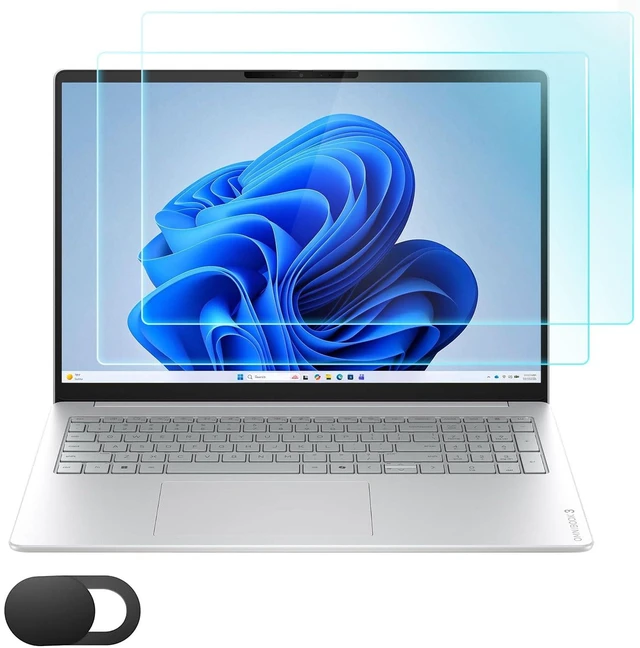 Main image of 2 Pack Screen Protector for HP OmniBook 3 16/OmniBook 5 16/OMEN 16/OmniBook 7 16/Pavilion 16/Envy 16/Spectre x360 16/ZBook & EliteBook 860/865/665/660/460/465, Anti Blue Light Eye Protection UV Block