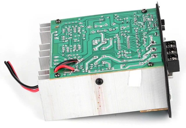 Alt view image 4 of 7 - 125 Watt Subwoofer Amp Board,Car Amplifier Board 12V, Audio 120W Pure Full Bass Subwoofer Core Auto Stereo Speaker Amp