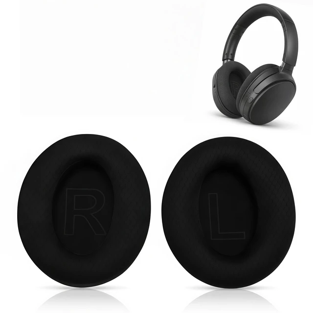 Main image of Headphone Earpads:Soft Breathable Mesh Fabric Memory Foam,for Anker Soundcore Life Q20 Q20 BT Q20+ Q20I,Comfortable and Durable