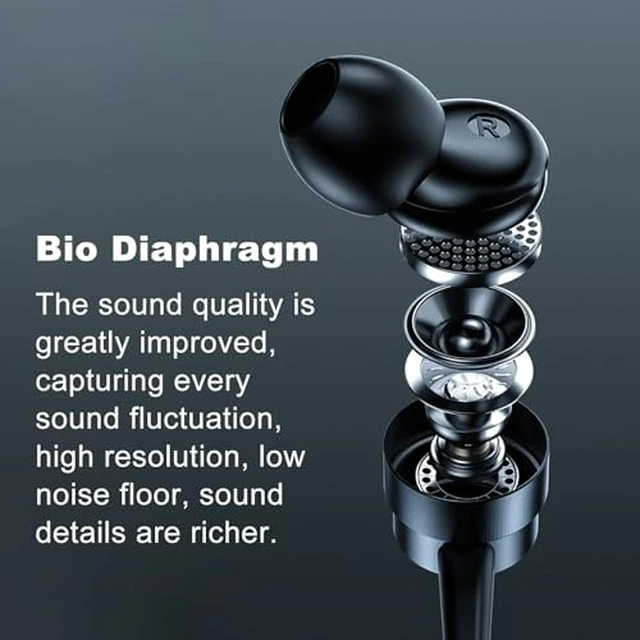 Alt view image 2 of 7 - Bluetooth Headphones, 5.1 Cordless Sports Earbuds, Stereo in Ear Earphones, Noise Cancelling Headsets for Gym Running Workout (Black)