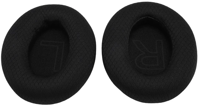 Alt view image 7 of 7 - Headphone Earpads:Soft Breathable Mesh Fabric Memory Foam,for Anker Soundcore Life Q20 Q20 BT Q20+ Q20I,Comfortable and Durable
