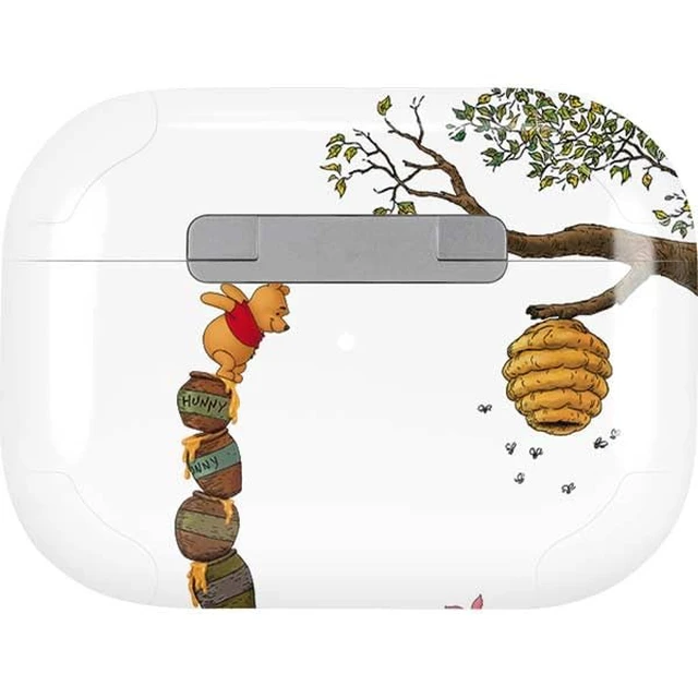 Alt view image 2 of 4 - Decal Audio Skin Compatible with Apple AirPods Pro - Officially Licensed Disney Winnie The Pooh Honey Hive Design