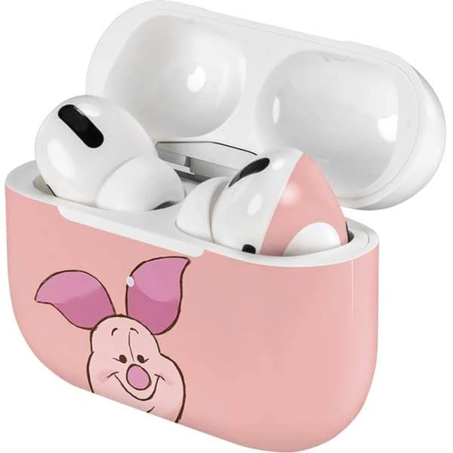 Alt view image 4 of 4 - Decal Audio Skin Compatible with Apple AirPods Pro - Officially Licensed Disney Winnie The Pooh Piglet Portrait Design