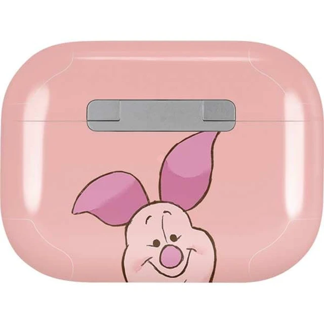 Alt view image 2 of 4 - Decal Audio Skin Compatible with Apple AirPods Pro - Officially Licensed Disney Winnie The Pooh Piglet Portrait Design
