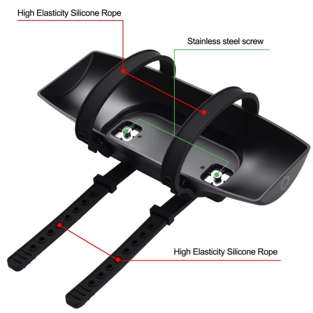 Alt view image 6 of 7 - Bike Motocycle Speaker Mount Bracket Holder for JBL Charge 6/5/4/3/Charge Essential 2/Charge Essential