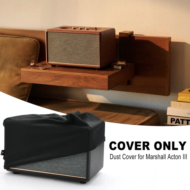 Alt view image 2 of 7 - Dust Cover Protective Case for Marshall Acton III/Acton IV Speaker Stretch Speaker Soft Dust Case with Elastic Band Stretch Cover Sleeve