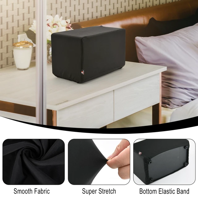 Alt view image 3 of 7 - Dust Cover Protective Case for Marshall Acton III/Acton IV Speaker Stretch Speaker Soft Dust Case with Elastic Band Stretch Cover Sleeve