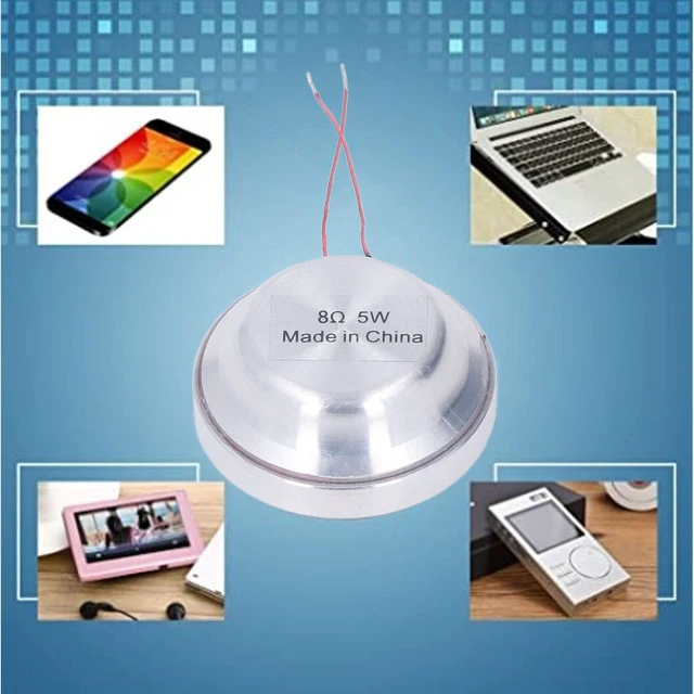 Alt view image 2 of 7 - Vibration Speaker Round Resonance Speaker 35MM Single Direction Internal Magnetic Type All Frequency Vibration Louderspeaker for Electronic Equipment 85dB (8 5W)