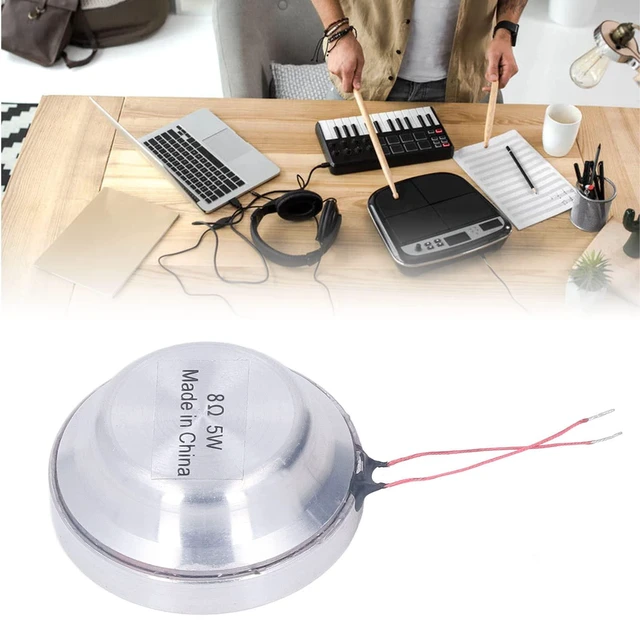 Alt view image 6 of 7 - Vibration Speaker Round Resonance Speaker 35MM Single Direction Internal Magnetic Type All Frequency Vibration Louderspeaker for Electronic Equipment 85dB (8 5W)