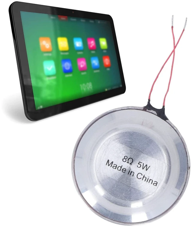 Alt view image 4 of 7 - Vibration Speaker Round Resonance Speaker 35MM Single Direction Internal Magnetic Type All Frequency Vibration Louderspeaker for Electronic Equipment 85dB (8 5W)