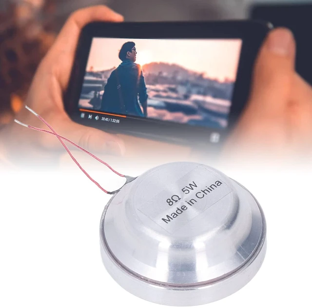 Alt view image 5 of 7 - Vibration Speaker Round Resonance Speaker 35MM Single Direction Internal Magnetic Type All Frequency Vibration Louderspeaker for Electronic Equipment 85dB (8 5W)