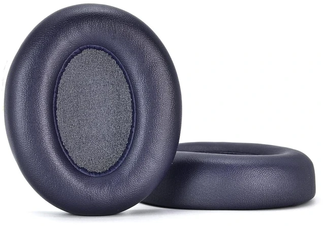 Main image of Replacement Ear Pads for Anker Soundcore Life Q20 / Q20 BT Softer Leather, Luxurious Memory Foam, Added Thickness, Enhanced Noise Isolation (Purple Blue)