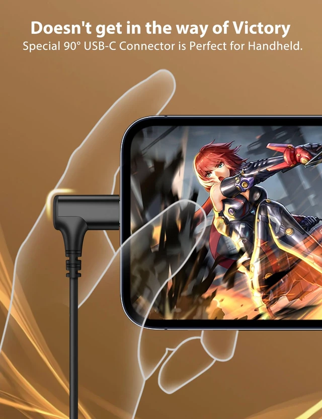 Alt view image 4 of 7 - USB C Wired Earbuds Right Angle in Ear Headphones Mic Metal Black USB C In Ear Magnetic Headphone Stereo Remote Control Corded Type C Earphones for iPhone 18 Pro Galaxy S26 S25 for iPad Pro