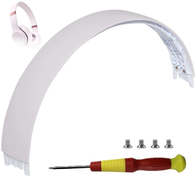 Main image of Solo 4 Headband Replacement Parts Repair Kit for Beats Solo 4 On-Ear Headphones, Solo4 Accessories Replacement Headband - Composite Materials, Durable & Bending Resistant - Cloud Pink