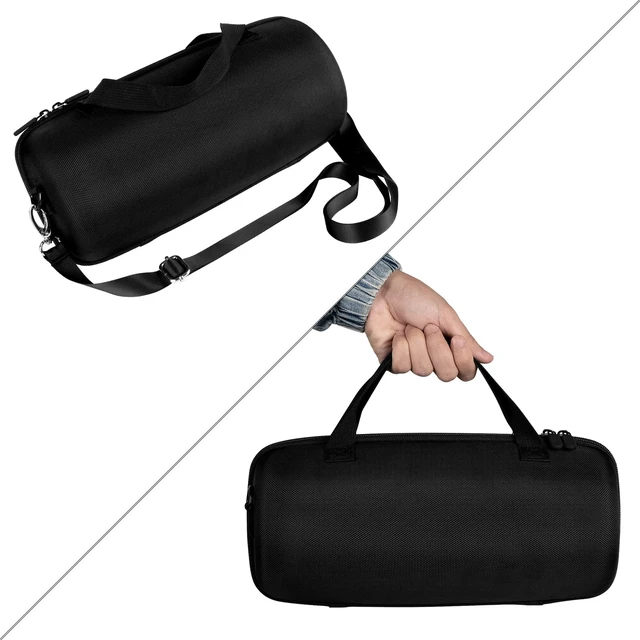 Alt view image 5 of 6 - Shield Hard EVA Carry Case for JBL Xtreme 3 Bluetooth Speaker Soft Interior Lining, 12.9 x 5.5 x 4.7 in Interior, Remove Original Strap For Fit, Handle And Detachable Shoulder Strap